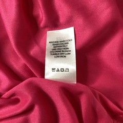 Jessica London Women’s Size 22W Vibrant Pink Overlay Dress Scoopneck Sleeveless