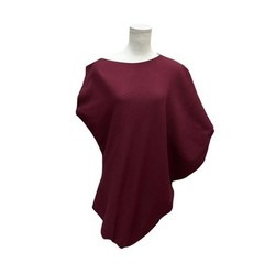 ISSEY MIYAKE Twisted Pleats Dress Maroon Size 3 Authenticated Authentic