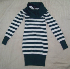 579 Pullover Cowl Neck Sweater Dress – Jrs. XS – New with Tags