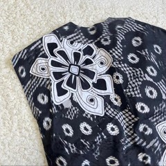 USED RARE ISSEY MIYAKE ALL-OVER FLORAL EMBROIDERED SLEEVELESS SEQUIN VEST GOOD