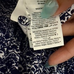 BODEN Ruffle Jersey Mini Dress in Prussian Blue, Vine Terrace