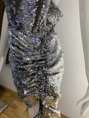 FYODOR GOLAN UNIQUE Performance Sequins Dress Size UK 10 RRP £550 NEW