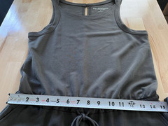 Recreation Thread & Supply GRAY Sleeveless Romper w/ Drawstring – Women&rsquo;s Sz S