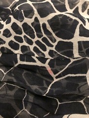 All Saints Giraffe Print Frannie Dress 100% Silk UK 6 WORN ONCE RRP £220