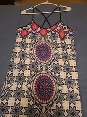 Francesca&rsquo;s Mi Ami Spaghetti Strap Long Dress Size M