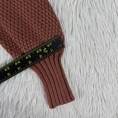 American Eagle Rustic Brown Long Sleeve Cable Knit Sweater Dress Women&rsquo;s PS