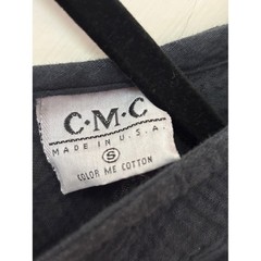 Color Me Cotton CMC Black Gauze Maxi Dress Size Small Made in USA 100% Cotton