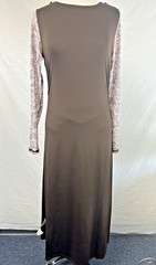 NWT Minkpink Floral Mesh Side Ruching Midi Dress L