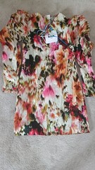 Designer MSGM Mini Dress Multicoloured UK Size 8/IT 40 BNWT Made In Italy