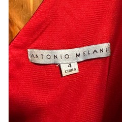 Antonio Melani Little Red Dress Size 4