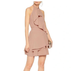 Marissa Webb Alanis Mini Dress in Vintage Rose Size S