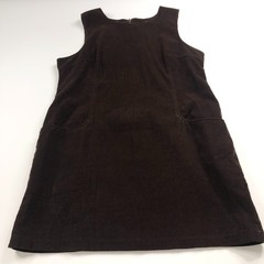 Eddie Bauer 16 Shift Corduroy Women&rsquo;s Above Knee Dress Brown MINT