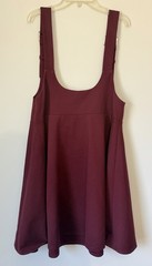 Torrid Nightfall Corset Pinafore Port Royale (Burgundy) Size 2X NWOT