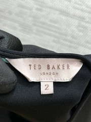 Ted Baker Dress Womens 2 Us 4 Black Blouson