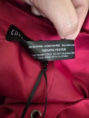 Dolls Kill Current Mood Satin Mini Dress Red Tie Strap Corset Babydoll Size S