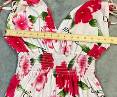 Aloha Fashion Women&rsquo;s Hawaiian Floral Dress Pink One Size