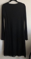 Rare Vintage Vivienne Tam sheer sleeve lines dress sz 2