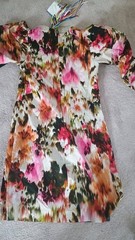 Designer MSGM Mini Dress Multicoloured UK Size 8/IT 40 BNWT Made In Italy