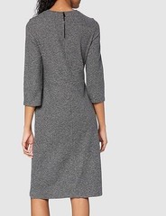 NWOT OPUS Germany 100% Cotton Dress – 42/US10 – Heathered Gray, Pockets