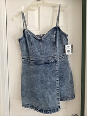Harper And Ivy Denim Skort Dress