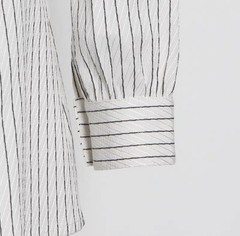 Stripped Shirt Dress