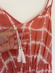 Women&rsquo;s Matalan Papaya Strappy 100% Viscose Summer Maxi Dress Size 16