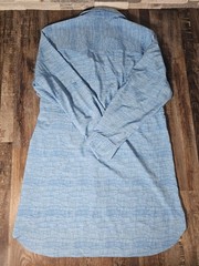 Shore To Summit Sun Protection Dress Coverup Geo Womens XXL Blue Sea Mist