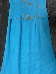 Cassandra Stone Spaghetti Strap Dress Size 6 With Light Jacket