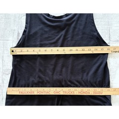 Columbia Easy Does It! Black Drawstring Waist Utility Pocket Sun Dress Sz M