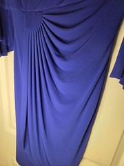 Connected Apparel Gathered Bell Sleeve Faux Wrap Sz 4 Preloved