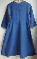FLAX Designs Linen Dress S & L NWT Dashing Dress BLUE
