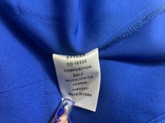 NSR Womens Blue Strappy Sundress Medium Made In China New With Tags New