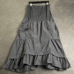 DAILY PRACTICE Strapless Drop-Waist Tiered Dress Women&rsquo;s Size 2X Black
