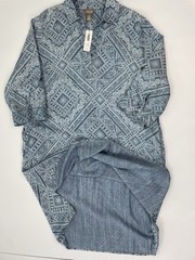 NWT Chico&rsquo;s Soft Penuelo Denim Chambray Tunic Dress Artisan Boho Chico’s 3