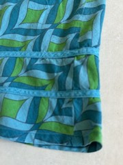 Mexicali Blues Womens Teal Turquoise Green Woven Cotton Dress Sz L(M)used