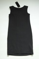 WAGGON PARIS Cooper metalized front shift dress M / 10