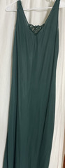 All That Jazz 90s Green Lace Lined Maxi Dress w/Buttons Sz 9/10