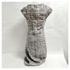 Chanel Dress Ladies Polyester Acrylic Cotton 3984409