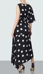 Black White Dress size 14 NWT wedding races garden party cruise
