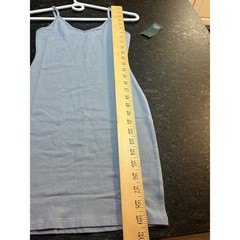 Wild Fable Strappy V-Neck Bodycon Knit Dress Slate Blue XS NWT