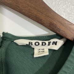 Boden Ruched Straight Midi Dress Size 10