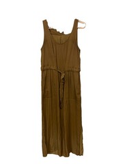 Banana Republic Women’s Army Green Sleevless Maxi Dress Size 6 Medium