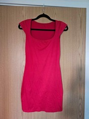 Shein red bodycon mini dress