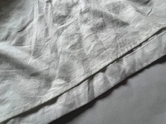 NWT Luxely Ivy Wrap Dress Cloud Dancer 100% Linen Off White $178 Size 16 / XL