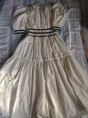Hunter Bell Rene Dress Ivory size 2 NWT&rsquo;s Classic Designer Retail $495.0
