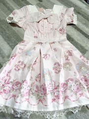 LIZ LISA Pre-Owned My Melody Shell Pattern Dress Pink