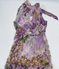 Johnny Was Riona Halter Maxi Silk Dress XL;NWT