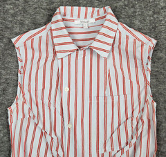 Derek Lam Dress Womans 10 Crosby Shirt Sleeveless Trendy Resort Cruise Coastal