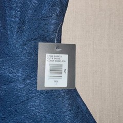 Marina Navy Blue Glitter Maxi Dress Size 4 (Fit Size 8) Occasion Prom Evening
