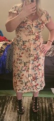 NWT Available By Angela Fashion Floral Maxi Dress Size Small